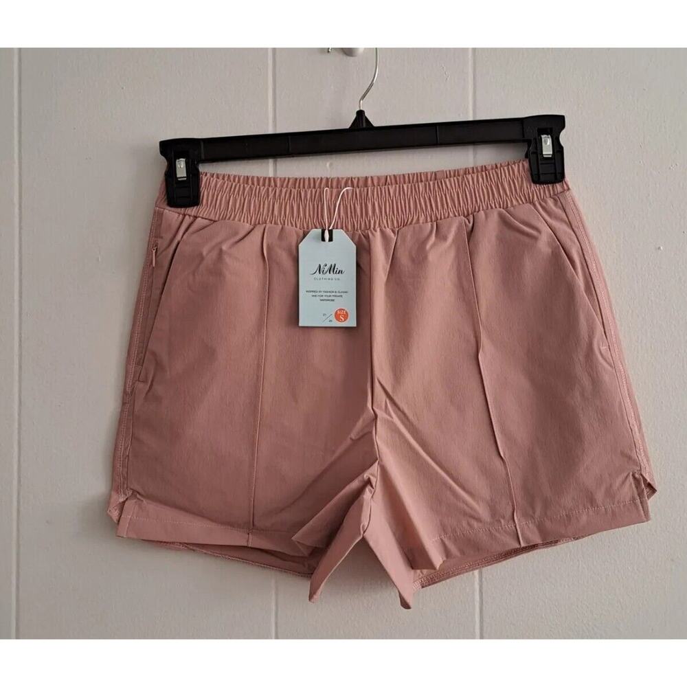 Nimin Sports Women's Ladies Shorts Elastic Waist‎ Size S